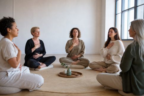 Créer un atelier de respiration consciente pour toutes les participantes