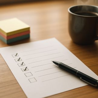 La check-list organisationnelle indispensable pour ne rien oublier