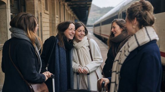 Week-end EVJF à l’étranger sans avion : idées de destinations accessibles en train ou en car