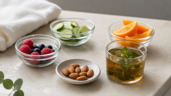 Quels sont les aliments à privilégier avant une séance spa entre amies