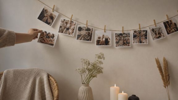 Idées pour mettre en scène ses photos d’EVJF dans la déco intérieure