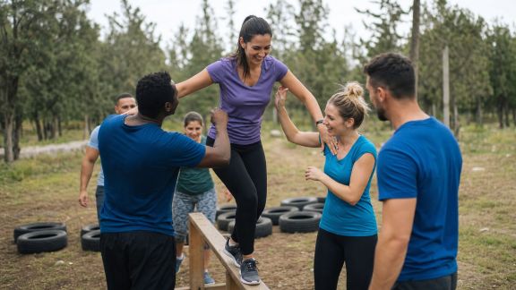 Créer un parcours d’obstacles ludique : mode d’emploi pour tester l’esprit d’équipe
