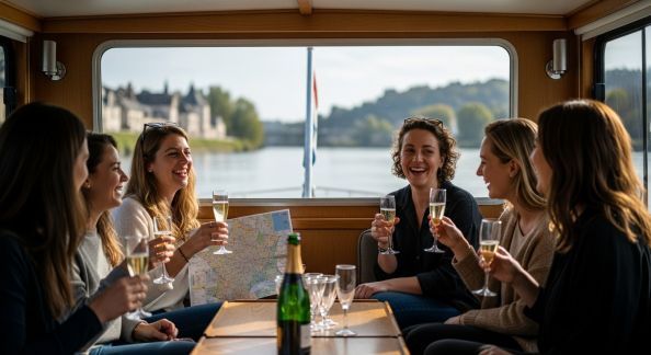 EVJF sur une péniche : découvrir la France autrement le temps d’un week-end